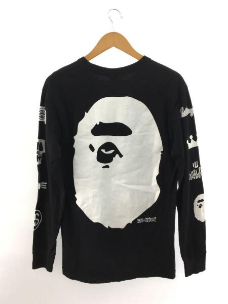 STUSSY(ステューシー) / ×A BATHING APE/ロンT/長袖Tシャツ/M/コットン