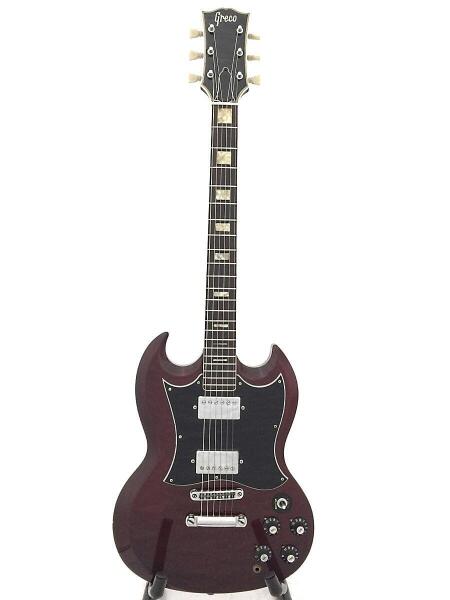 い*く様 Greco SG ギター ジャンク品 ロゴ ワッカバージョン い*く様
