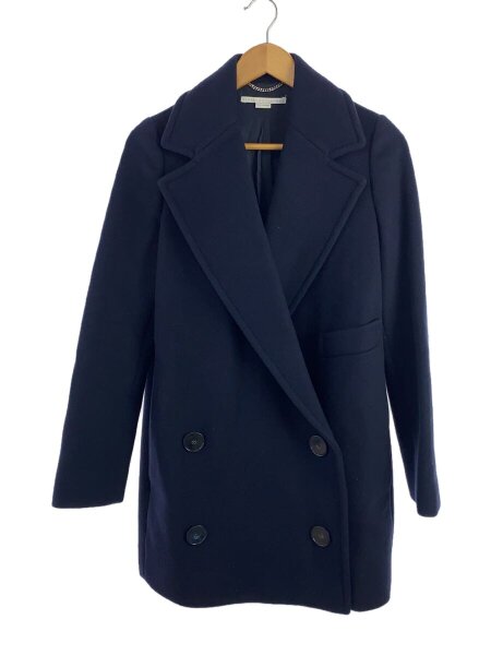 ステラマッカートニー チェスターコート 34 ネイビー