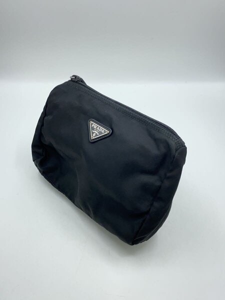 PRADA(プラダ) / ポーチ/ナイロン/BLK// | 中古品の販売・通販なら