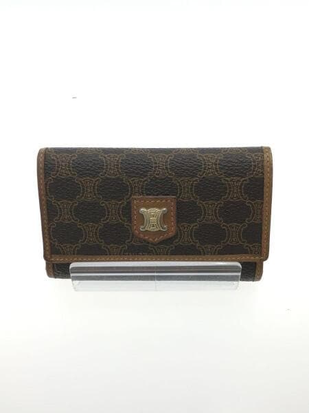 CELINE(セリーヌ) / キーケース/レザー/BRW/総柄/メンズ | 中古品の