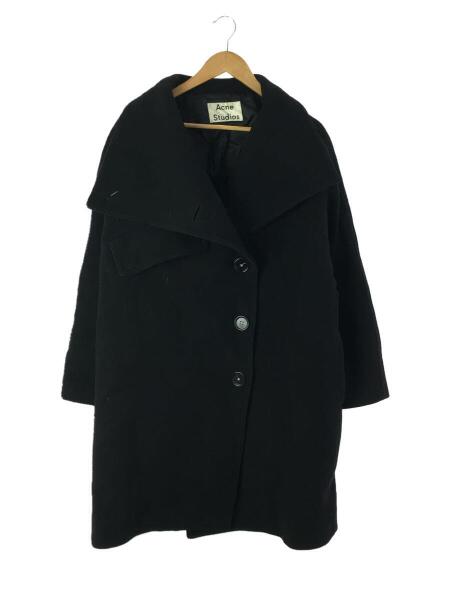 Acne Studios チェスターコート 黒 44 ウール 【公式通販】