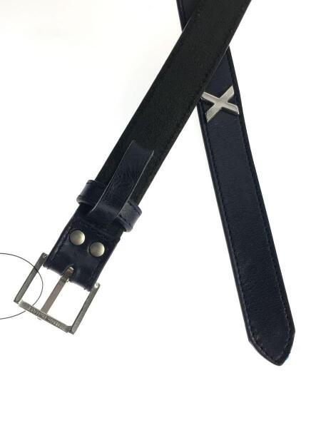 MARTINE ROSE(マーティンローズ) / ベルト/レザー/NVY/無地/メンズ