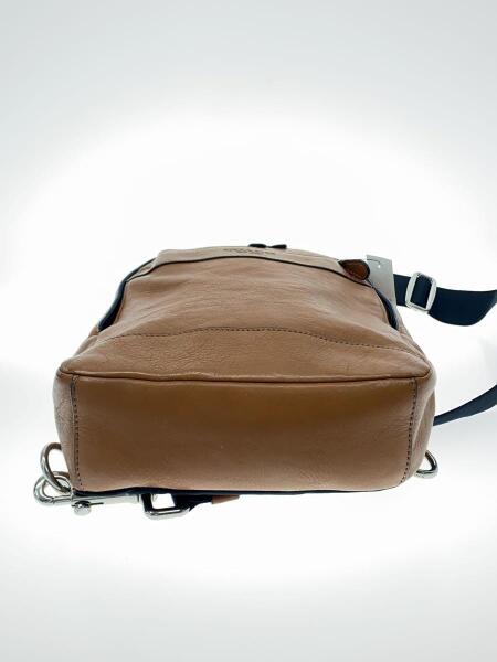 COACH ボディバッグ レザー ブラウン