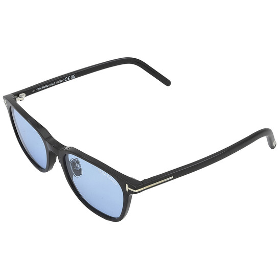 Tom Ford Light Blue Square Men's Sunglasses FT1040-D 01V 52