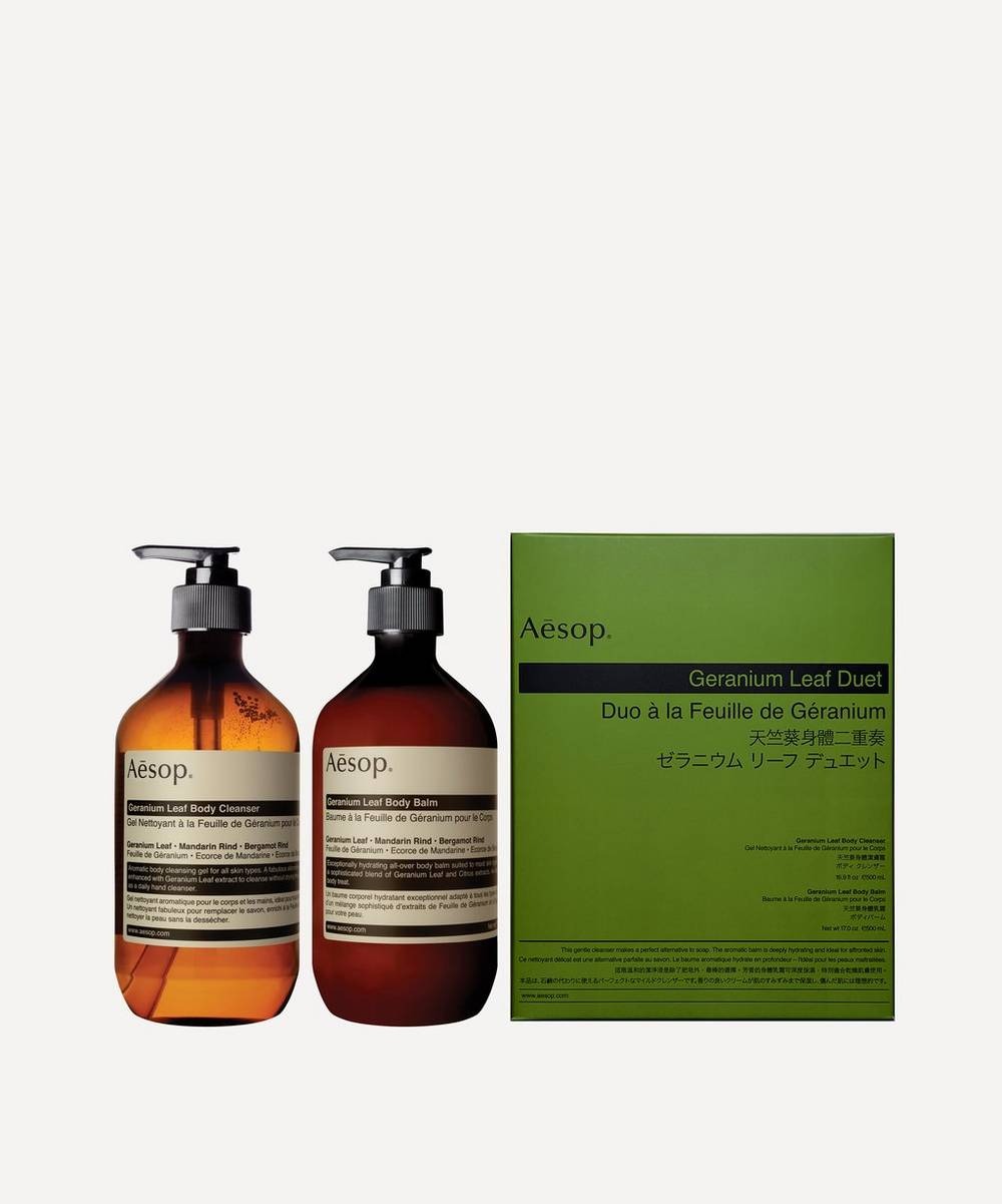 Aesop Geranium Leaf Duet Gift Set Skin Care APB74 9319944001877