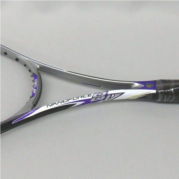 YONEX nanoforce 8V REV テニス ラケット 紫 ナノフォース8V REV 紫