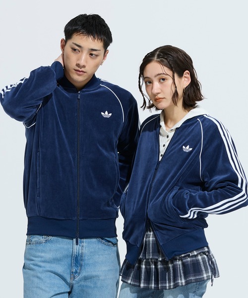 ADIDAS | SST アディカラー ベロア トラックトップ / ジャージ