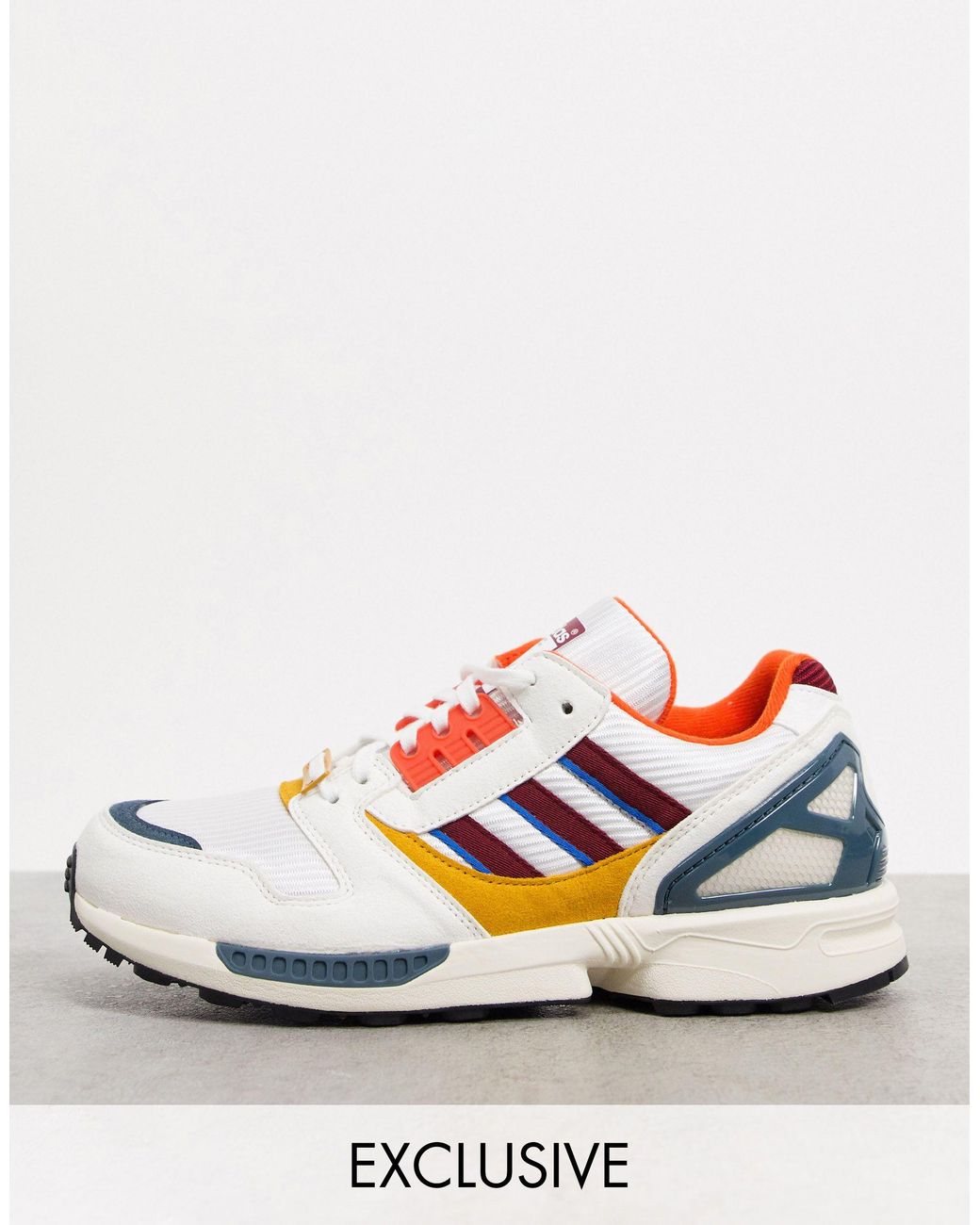 adidas Originals Zx 8000 Happy Camping Sneakers in White for Men