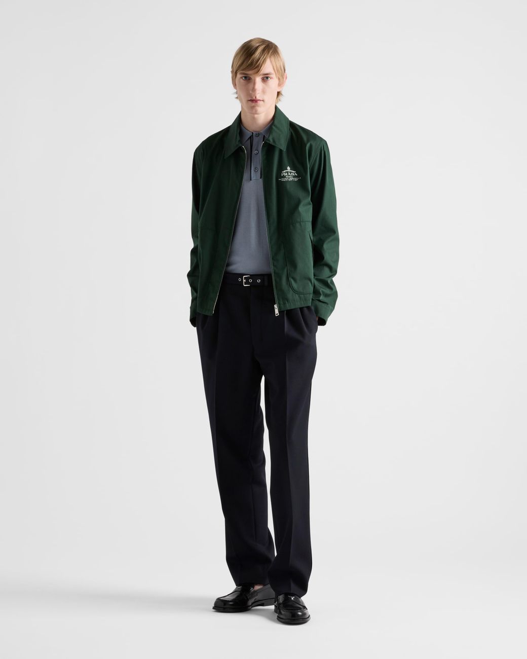 prada-Billiard-Green-Cotton-