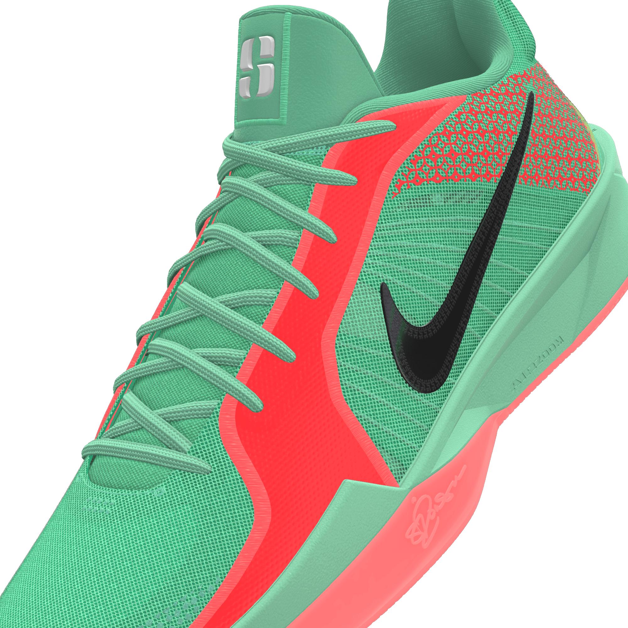 サブリナ2 by you ピンク⁄グリーン Nike Sabrina 2 By You Custom