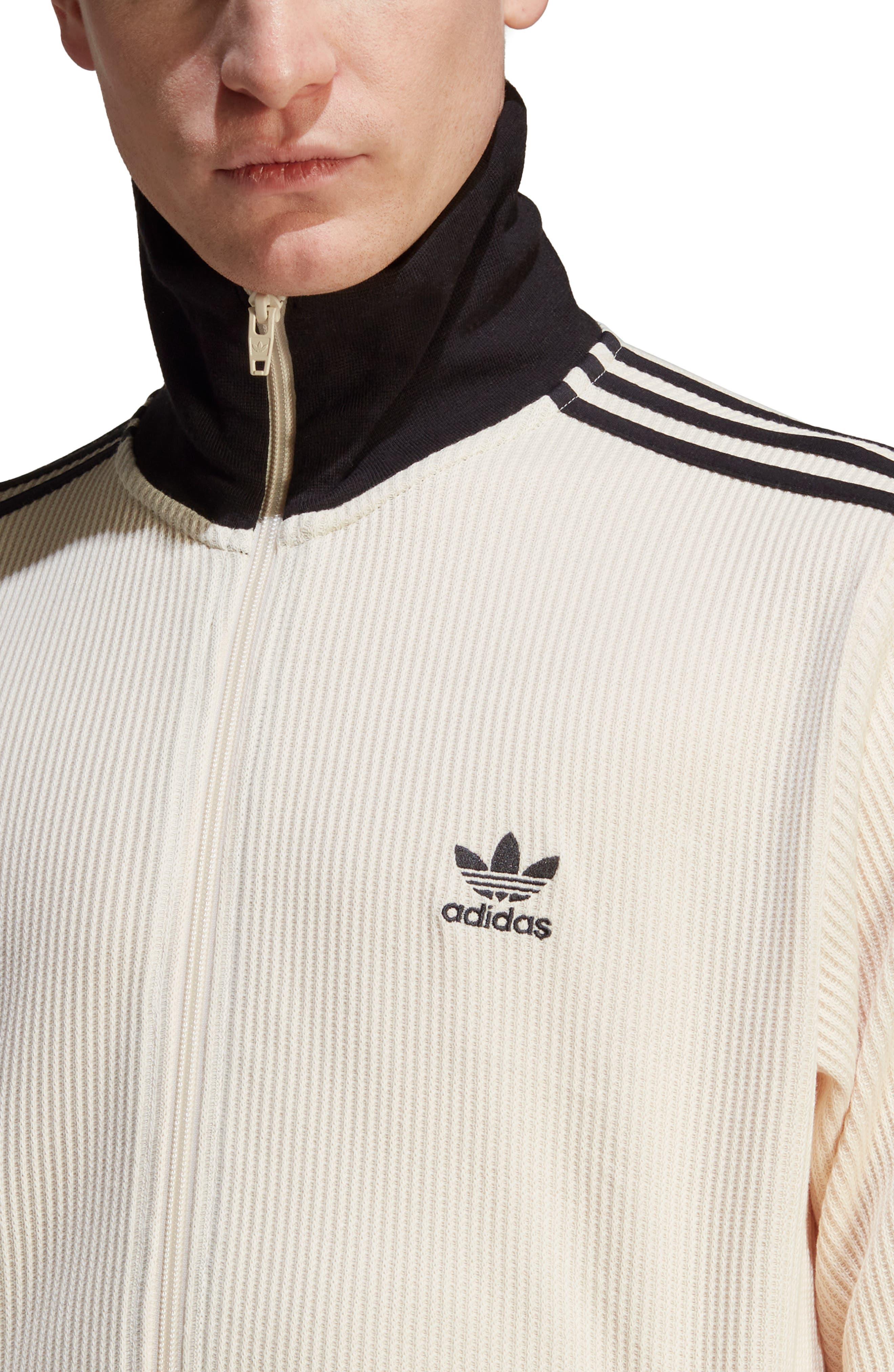 adidas Adicolor Classics Waffle Beckenbauer Cotton Track Jacket in