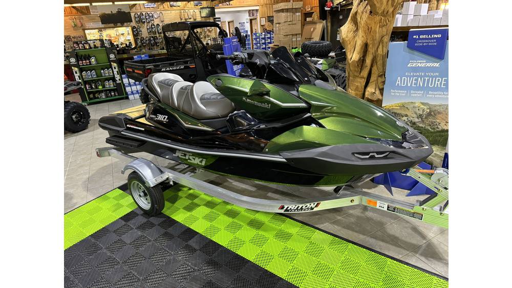 2024 Kawasaki Jet Ski® Ultra® 310LX - Ebony/Metallic Gold Sparkle