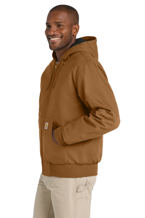 Carhartt Tall Quilted-Flannel-Lined Duck Active Jac | Product | SanMar
