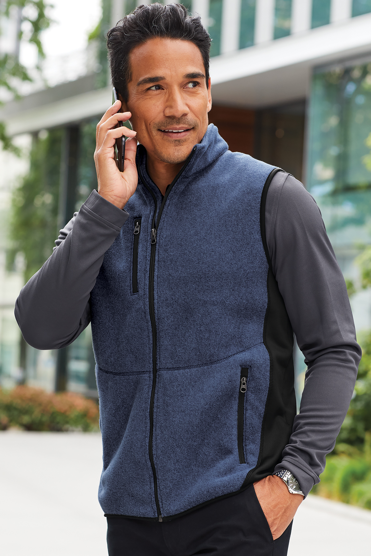 Port Authority R-Tek Pro Fleece Full-Zip Vest | Product | Port