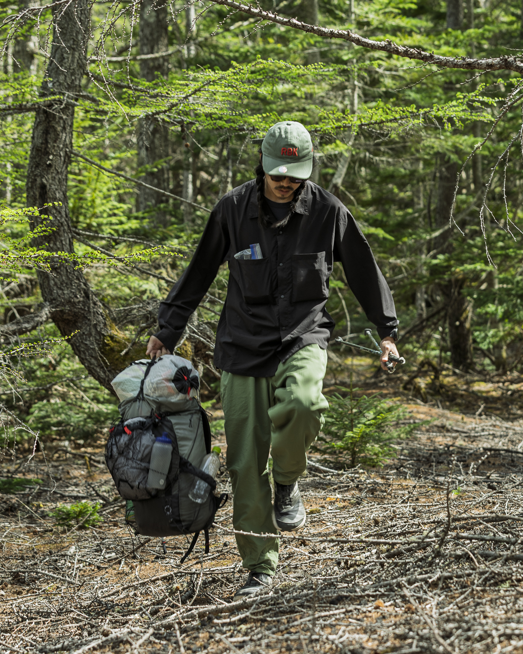 UL Big Pocket Shirt | Yamatomichi U.L. HIKE & BACKPACKING