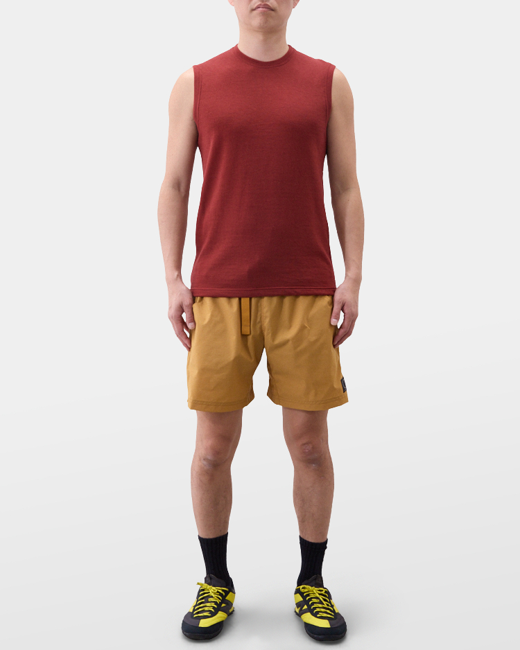 DF Mesh Merino Sleeveless | 山と道 U.L. HIKE & BACKPACKING