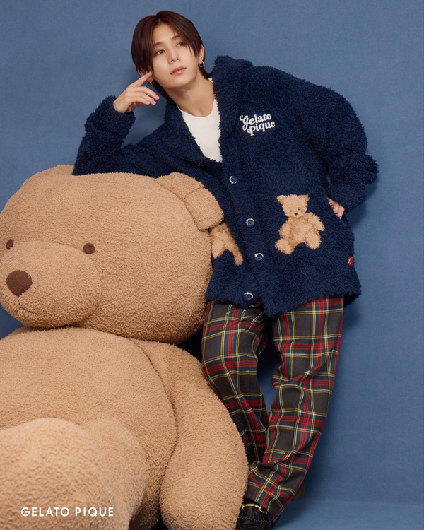山田涼介、ルームウェア・ブランド「gelato pique」最新ヴィジュアル