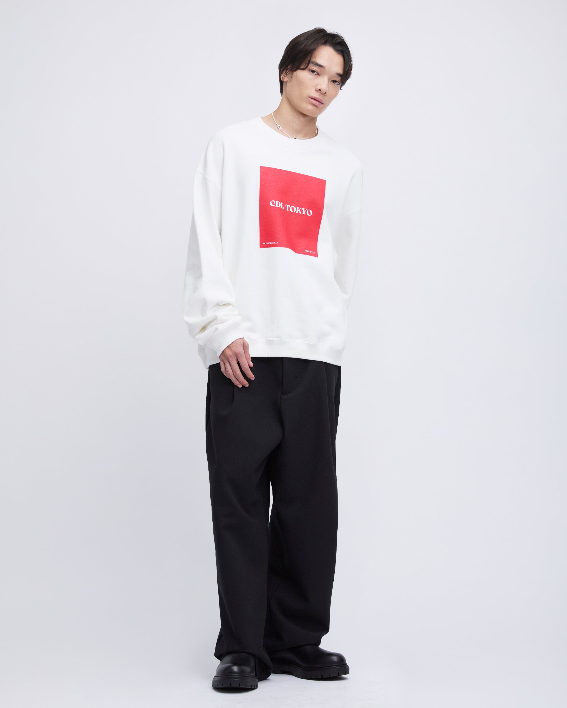 CDLTOKYO 2025 スウェット ブラック Lサイズ CDL Box Logo Sweatshirt