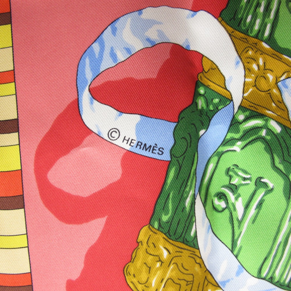 HERMES エルメス カレ90 PRIERES AU VENT 風の中の祈り シルクスカーフ