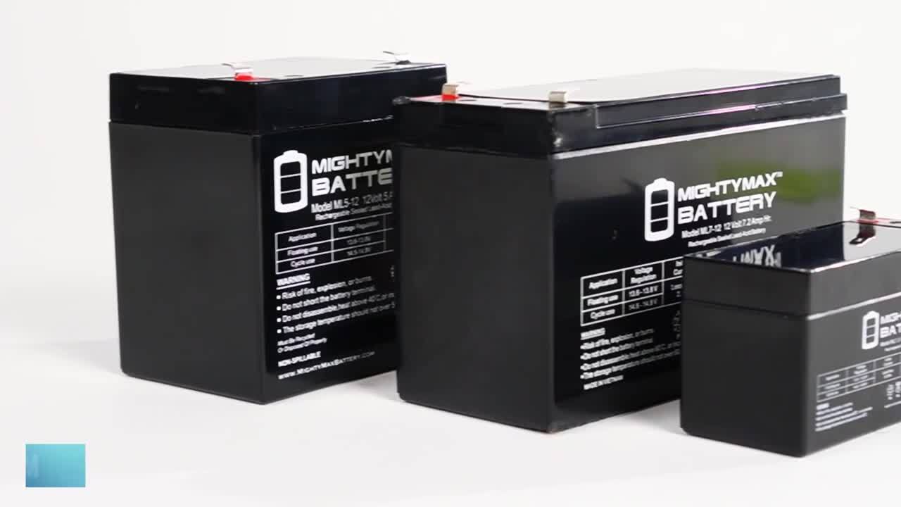 MIGHTY MAX BATTERY YTX9-BS Replaces Honda ATV TRX300EX TRX400EX