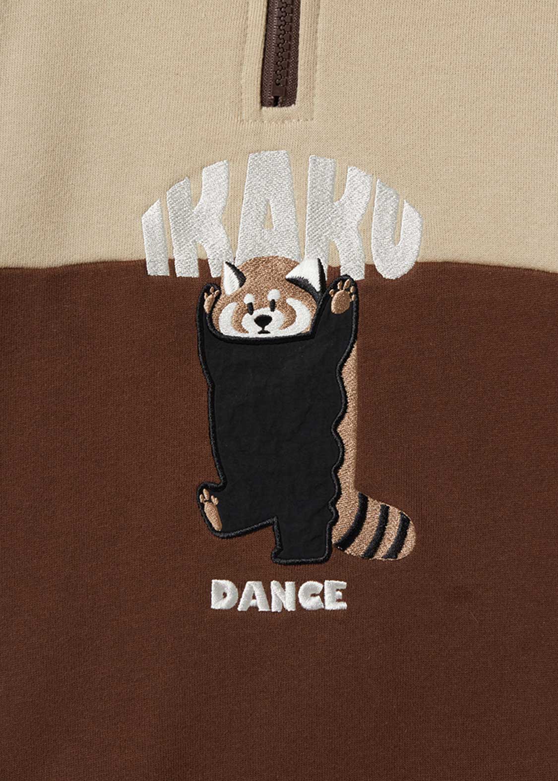 イカクダンス｜ハーフジップスウェット｜キッズ｜グラニフ(graniph