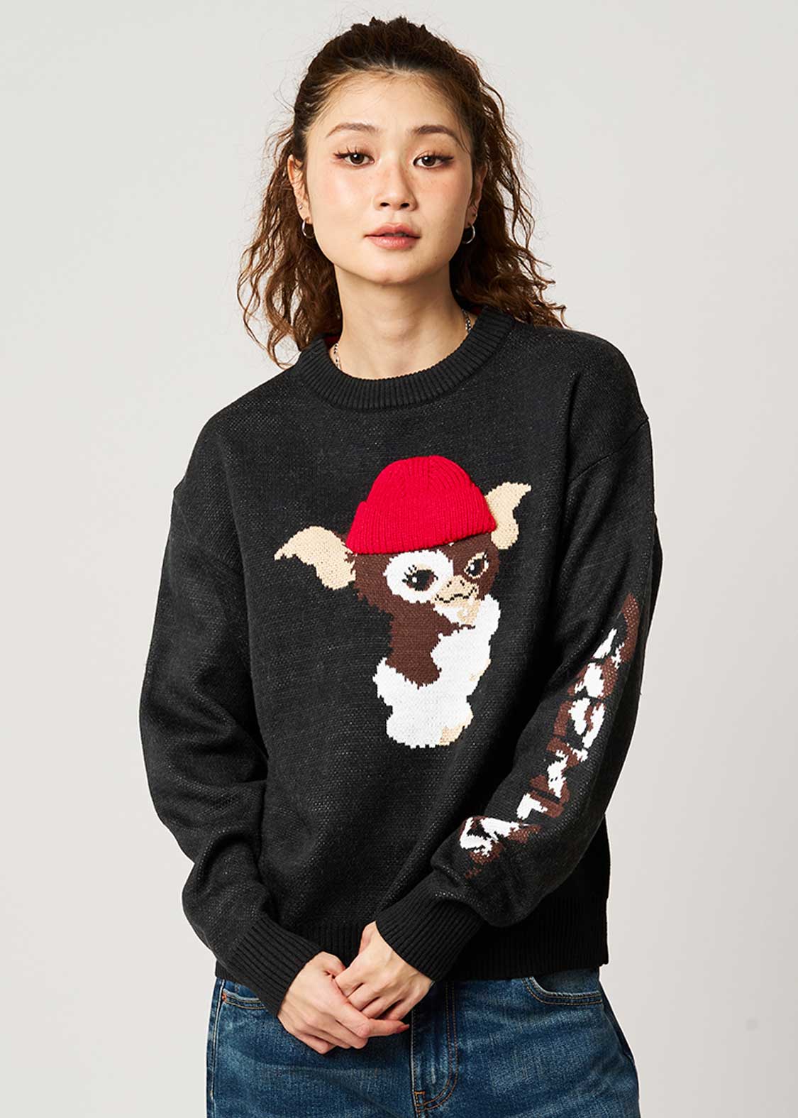 ギズモ おめかし｜ジャカードニット｜ユニセックス｜グラニフ(graniph