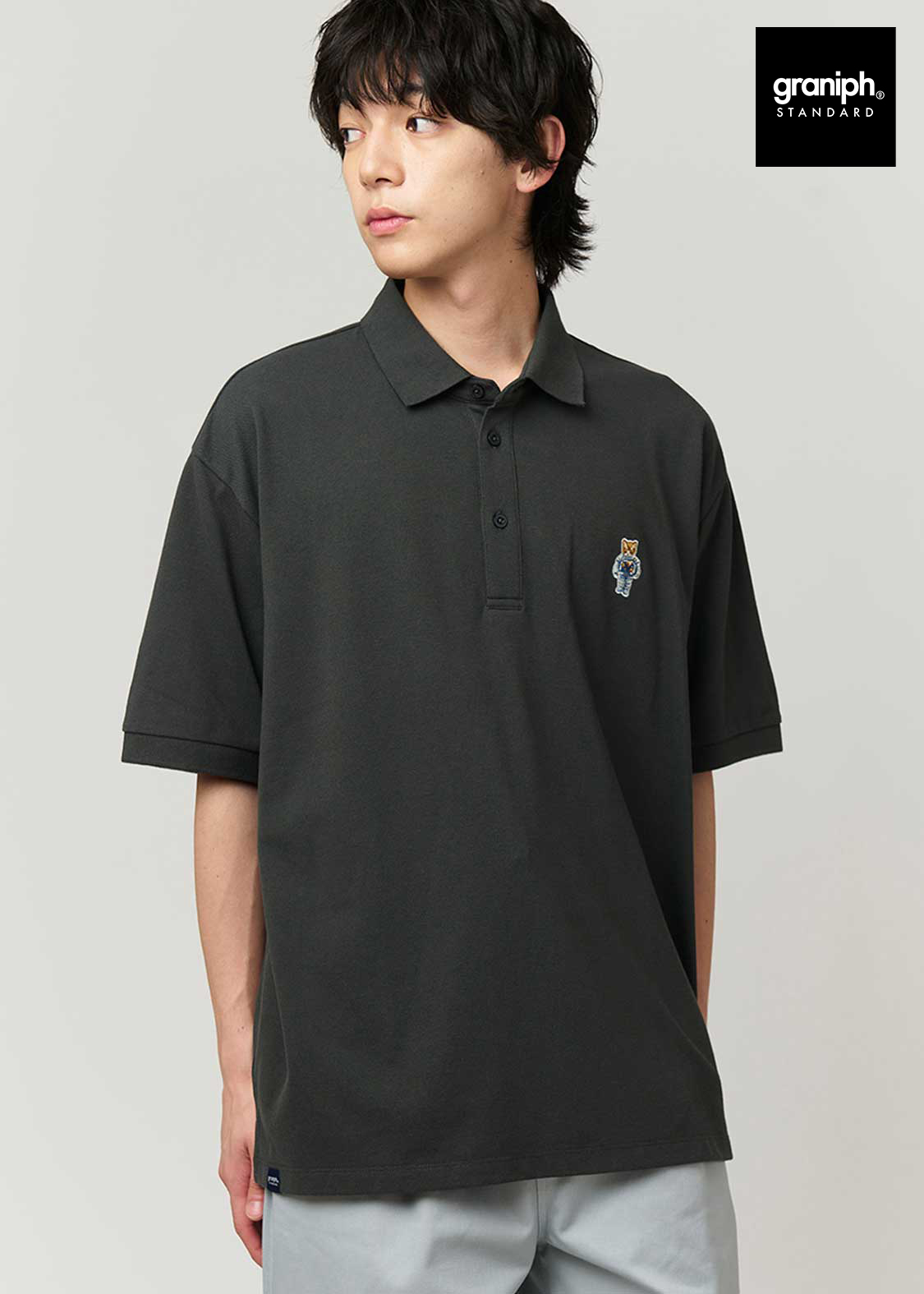 アストロキャット｜ポロシャツ｜ユニセックス｜グラニフ(graniph)公式