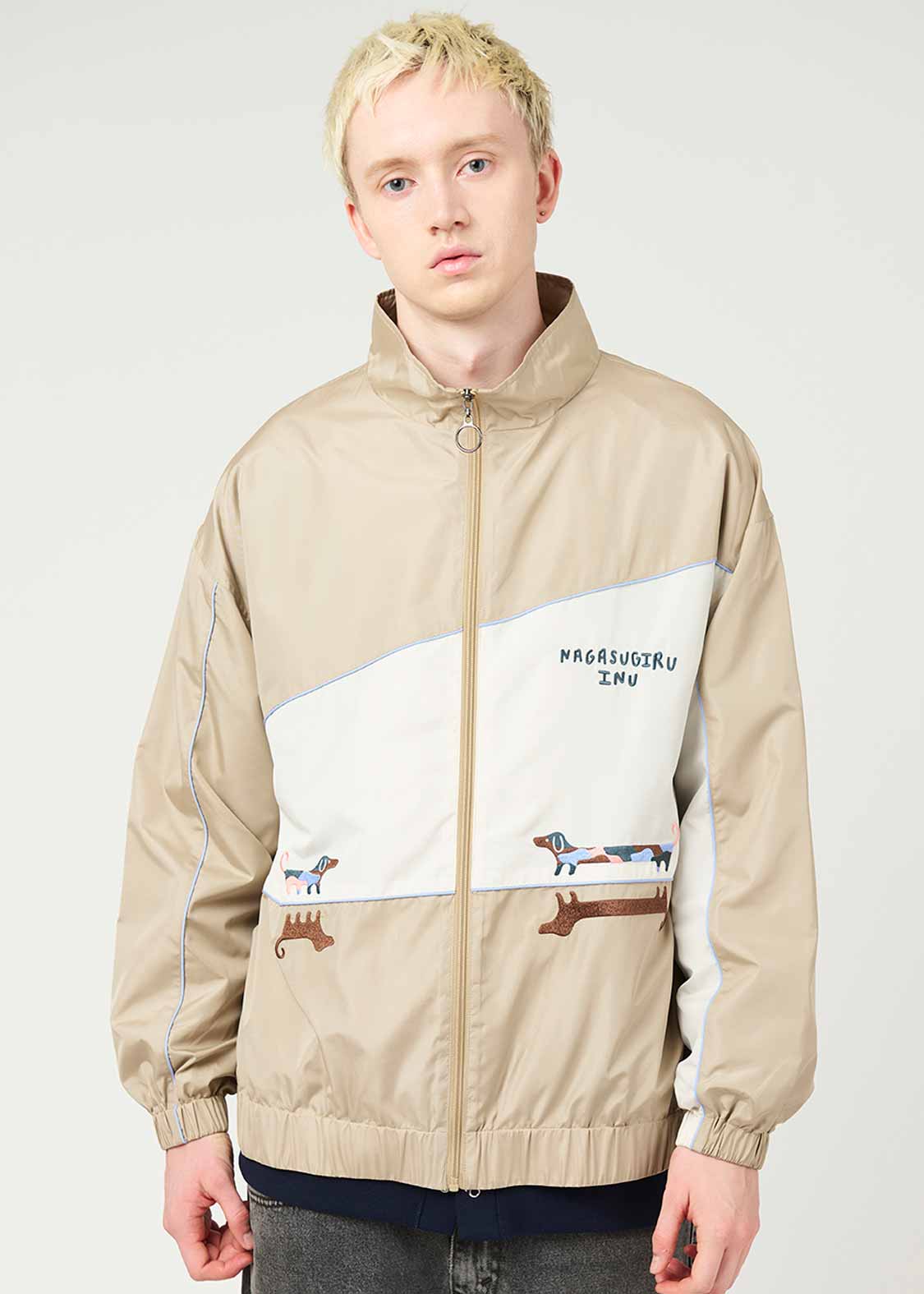ナガスギルイヌ｜ジップブルゾン｜ユニセックス｜グラニフ(graniph