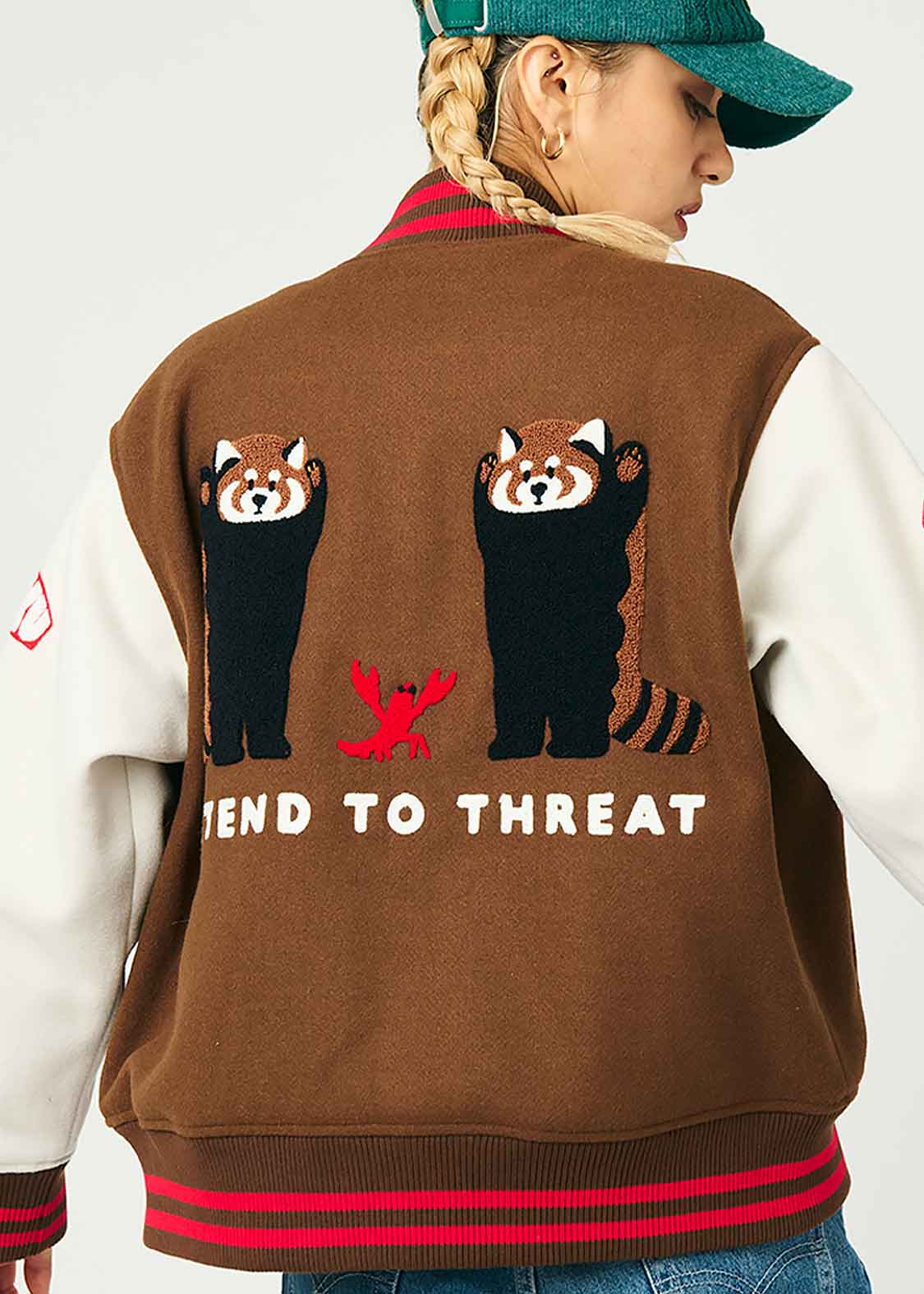 The 新品graniph The SQUAWK スタジャンSサイズ SQUAWK｜スタジャン