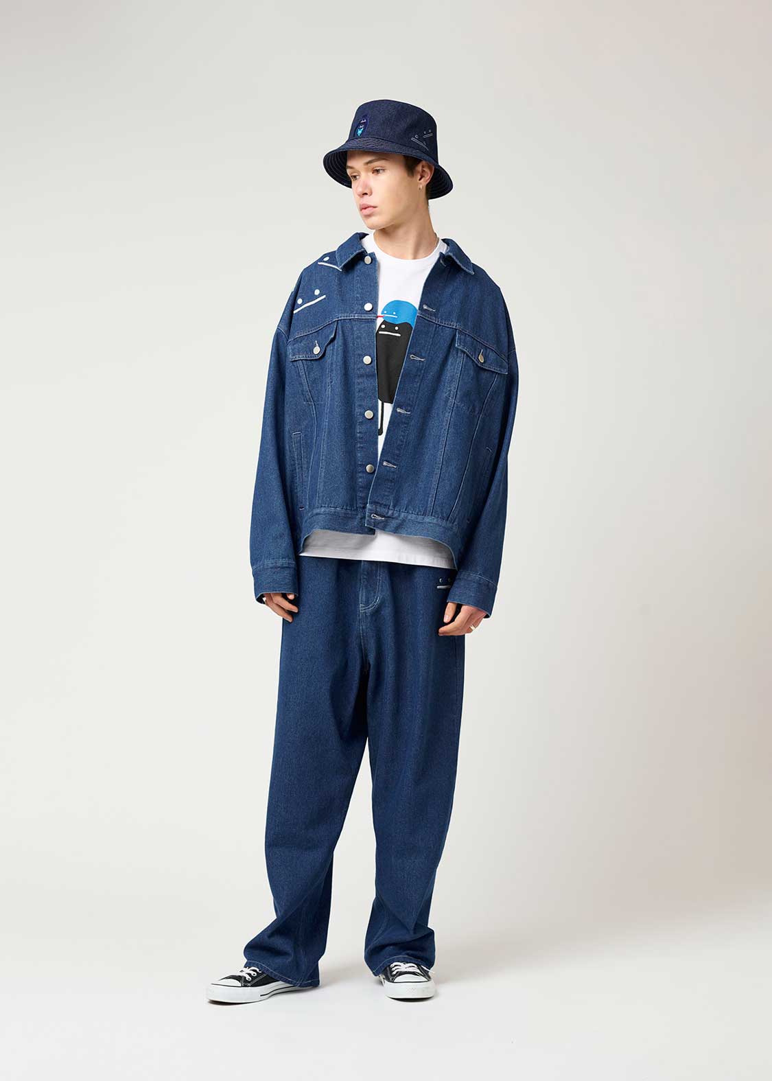 ビューティフルシャドーファミリー｜デニムジャケット｜ユニセックス