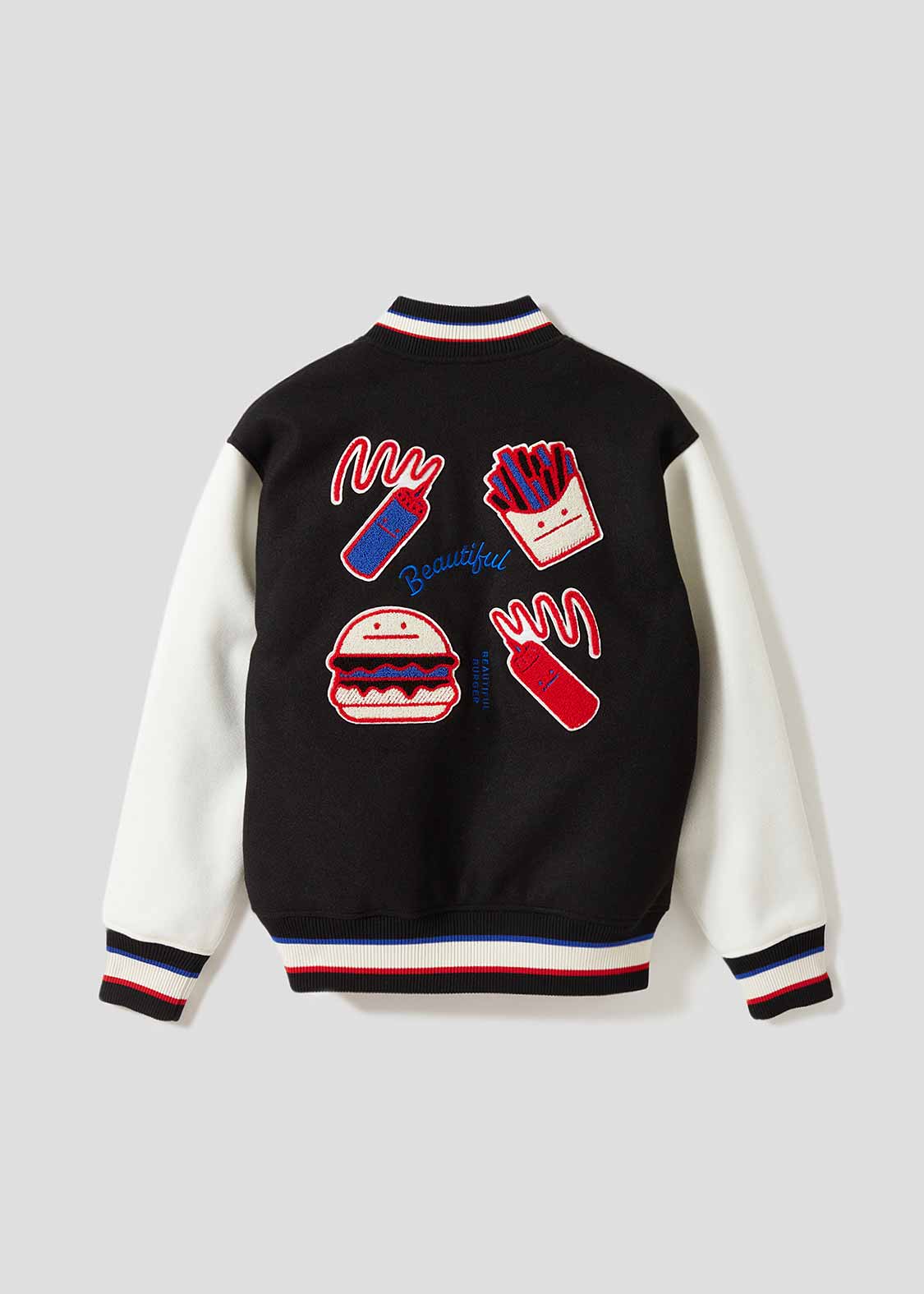 ビューティフルシャドーバーガー｜スタジアムジャンパー｜ユニセックス