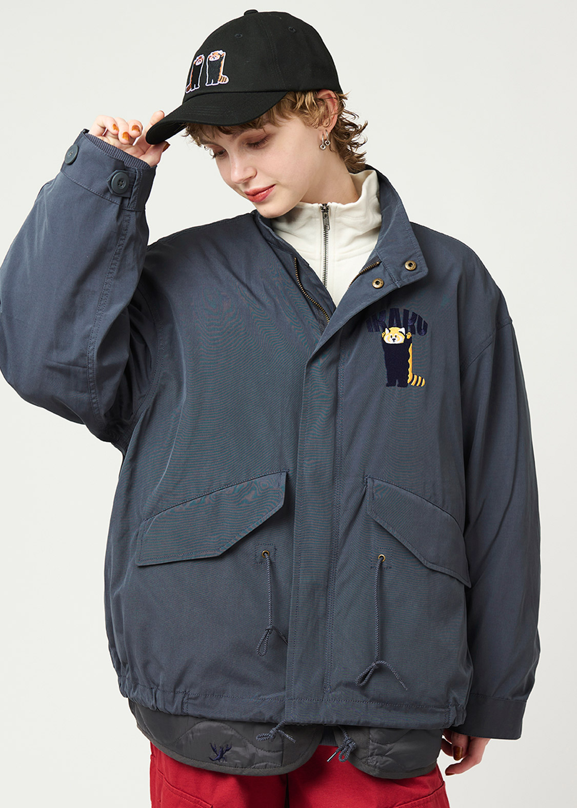 イカク｜ショートモッズコート｜ユニセックス｜グラニフ(graniph)公式