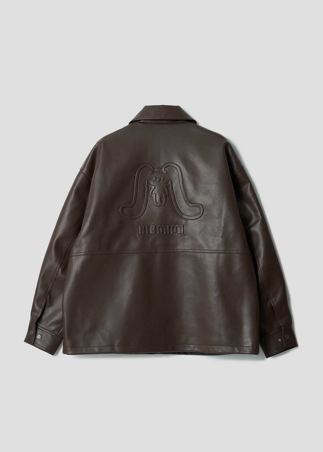 ビッグミミ｜エコレザージャケット｜ユニセックス｜グラニフ(graniph