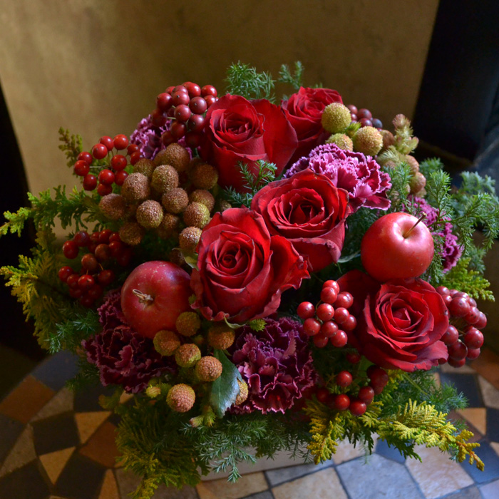 クリスマスアレンジメント – フローリストシャールフラマン公式