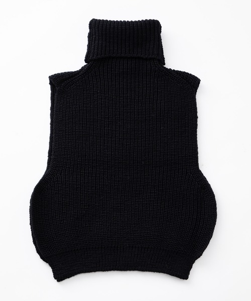 MAISON EUREKA TURTLE NECK WARMER VESTベスト 【公式通販】