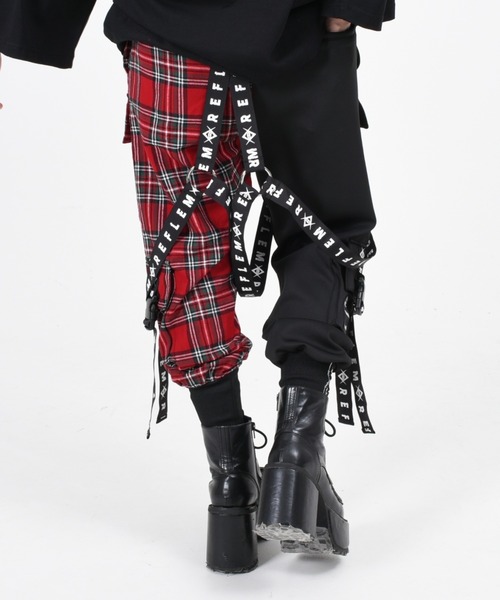 REFLEM/レフレム』ハーネスロゴベルトカーゴパンツ（カーゴパンツ