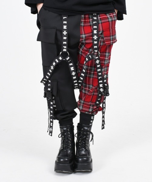 REFLEM/レフレム』ハーネスロゴベルトカーゴパンツ（カーゴパンツ