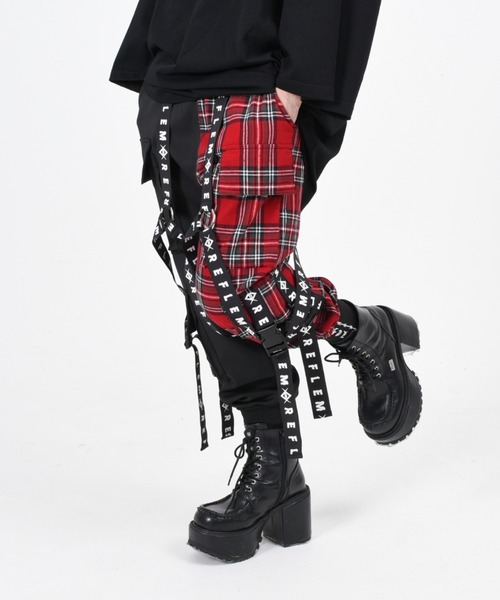 REFLEM/レフレム』ハーネスロゴベルトカーゴパンツ（カーゴパンツ