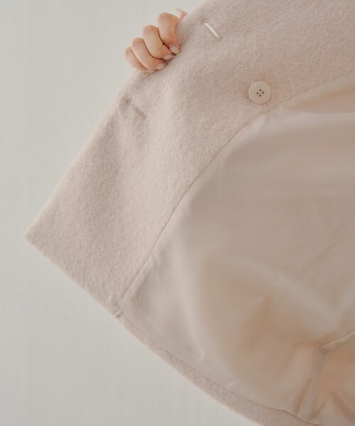 金釦シャギールーズコート（その他アウター）｜Chico（チコ）の