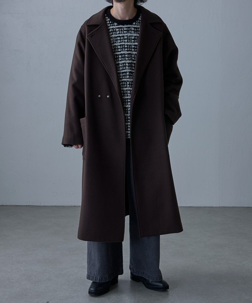 Lui's（ルイス）の「ハイクオリティ メルトンオーバーコート