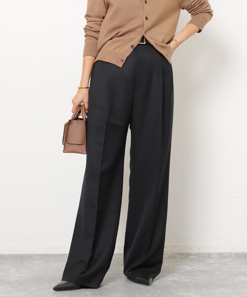 Deuxieme Classe（ドゥーズィエムクラス）の「*WOOL SERGEタックパンツ