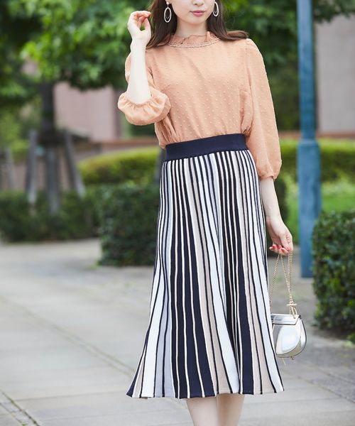 tocco closet（トッコ クローゼット）の「タック編みカラフル