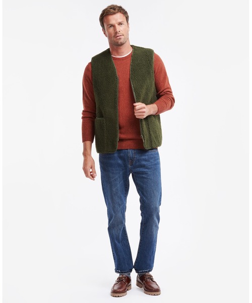 Barbour（バブアー）の「ボアライナー（ベスト）」 - WEAR