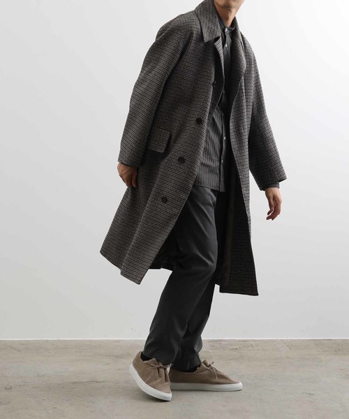 ADAM ET ROPE'（アダムエロペ）の「HYBRID TWEED コート（トレンチ