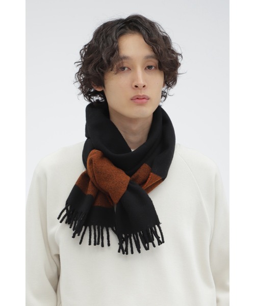 MARGARET HOWELL（マーガレットハウエル）の「PANEL PATTERN WOOL