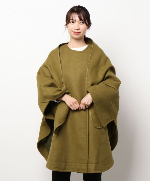M_（エムアンダーバー）の「【M_】CAPE コート（ポンチョ）」 - WEAR