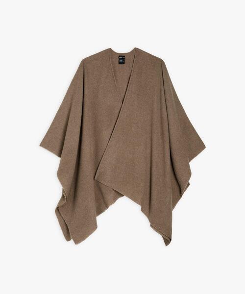 agnes b.（アニエスベー）の「AF57 PONCHO ウールポンチョ（その他
