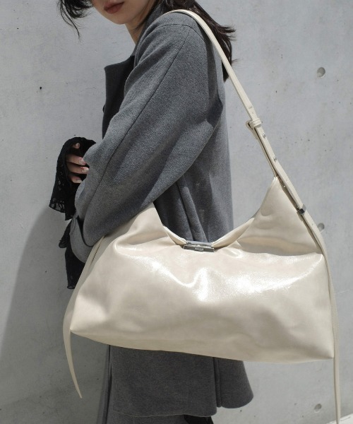 Ameri（アメリ）の「UND PARTS ACCENT ONE HANDLE BAG（ハンドバッグ