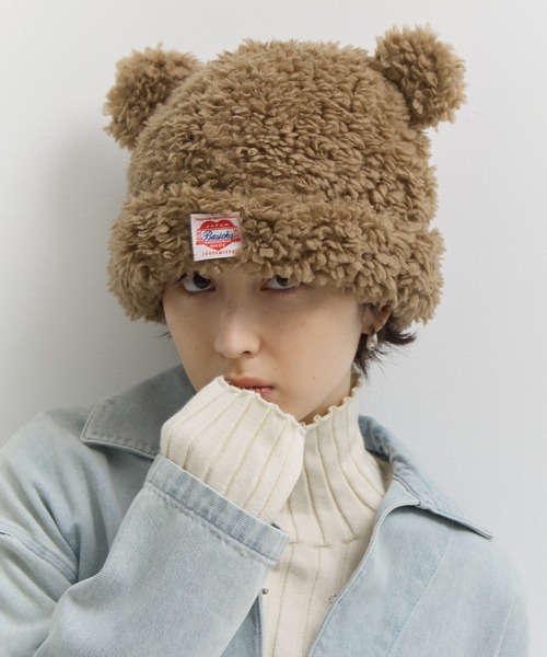 BASICKS/ベーシックス】Bear Beanie/ベアビーニー（ニットキャップ